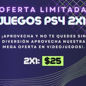 Juegos PS4 2x1