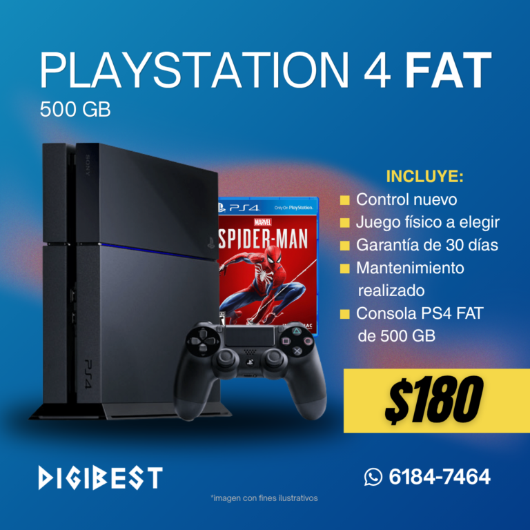 PS4 FAT 500 GB Combo