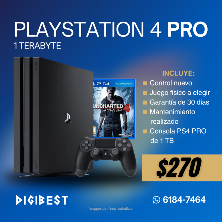PS4 PRO 1 TB Combo